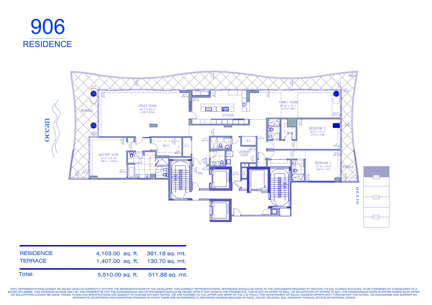 Fendi Château floor plan Plan 48