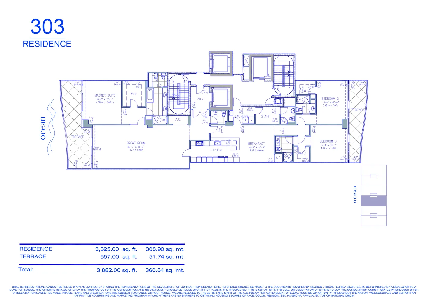 Fendi Château floor plan Plan 9