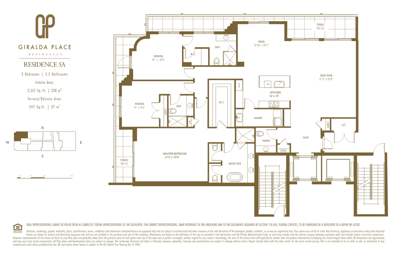 Giralda Place floor plan Plan 10