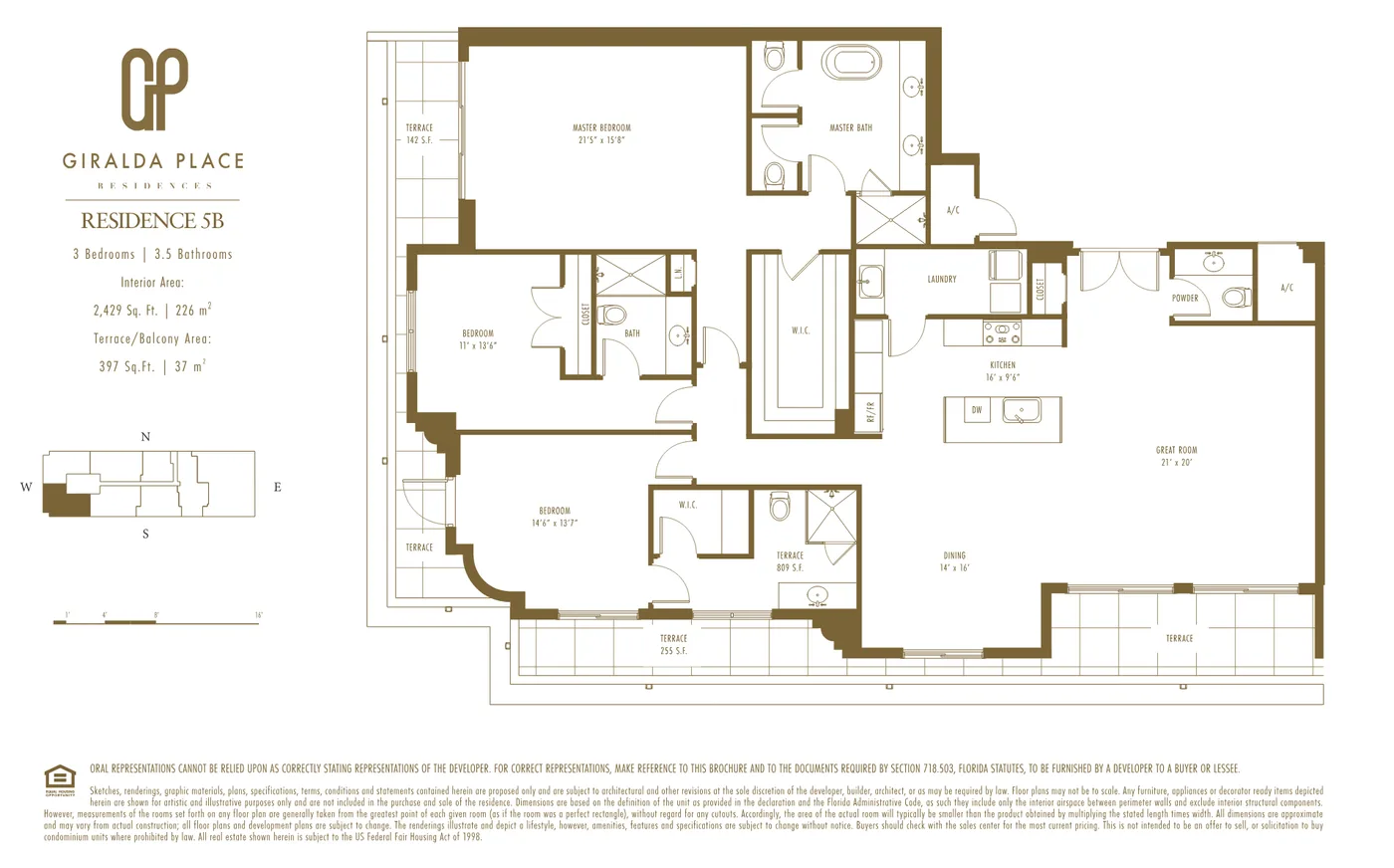 Giralda Place floor plan Plan 11