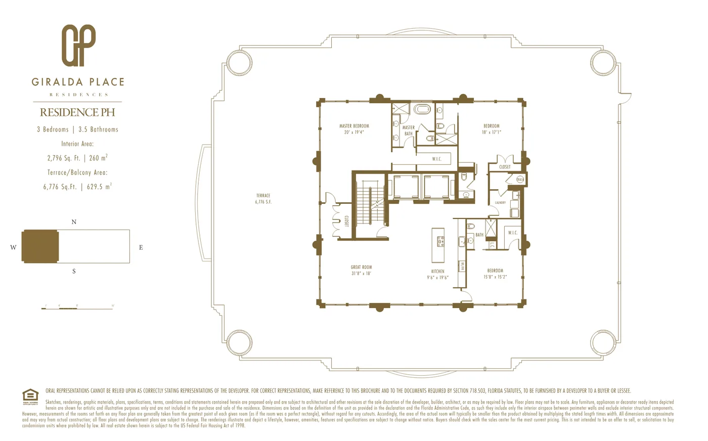 Giralda Place floor plan Plan 23