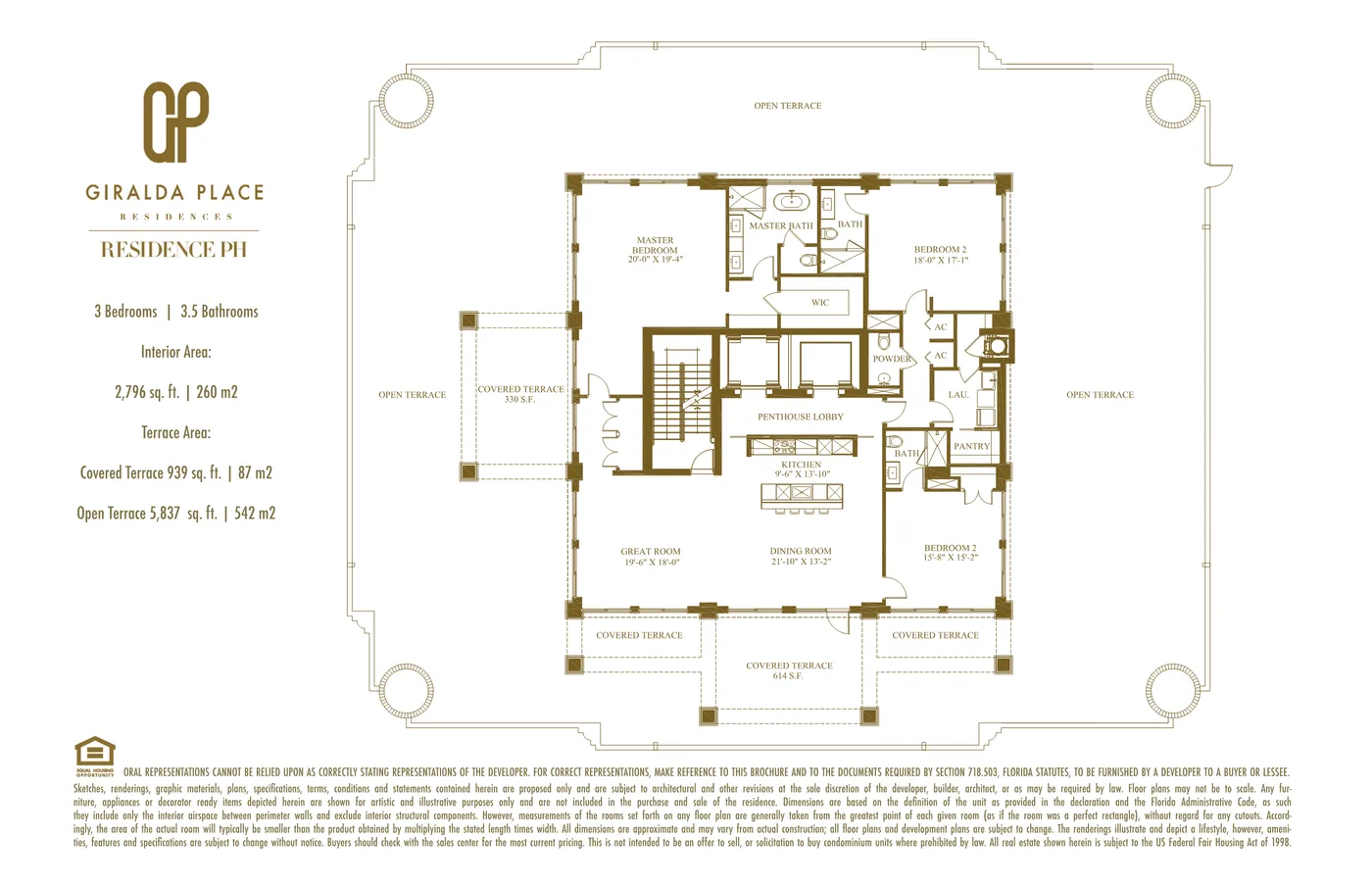 Giralda Place floor plan Plan 25