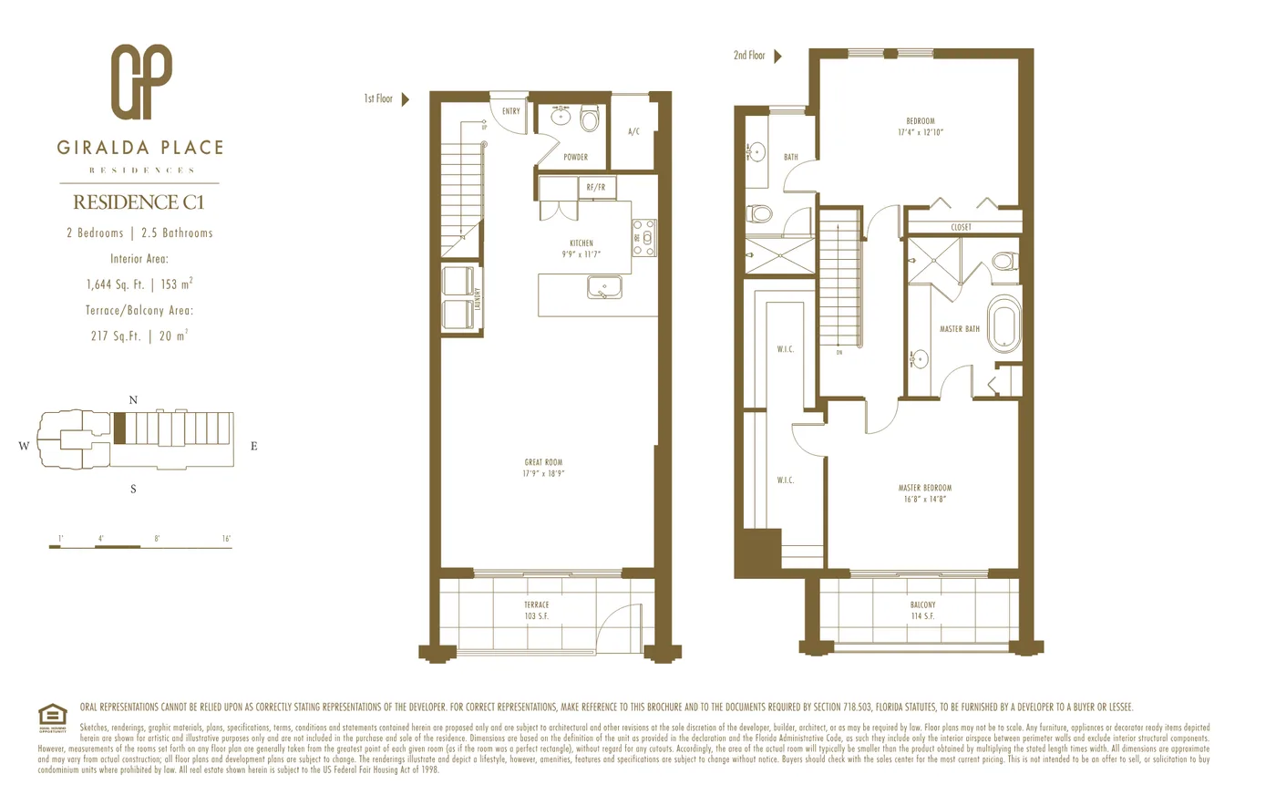 Giralda Place floor plan Plan 28