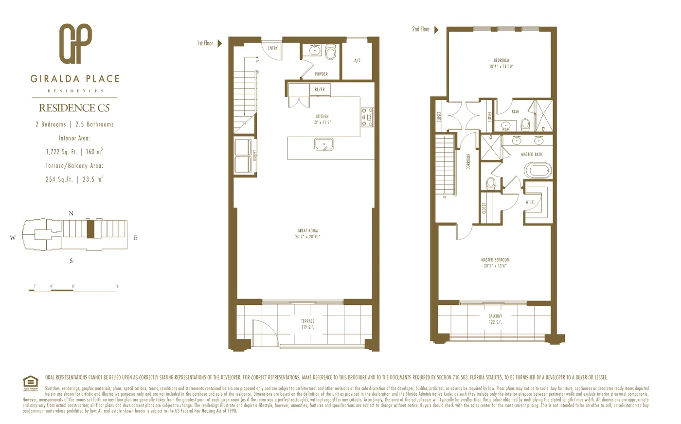 Giralda Place floor plan Plan 32
