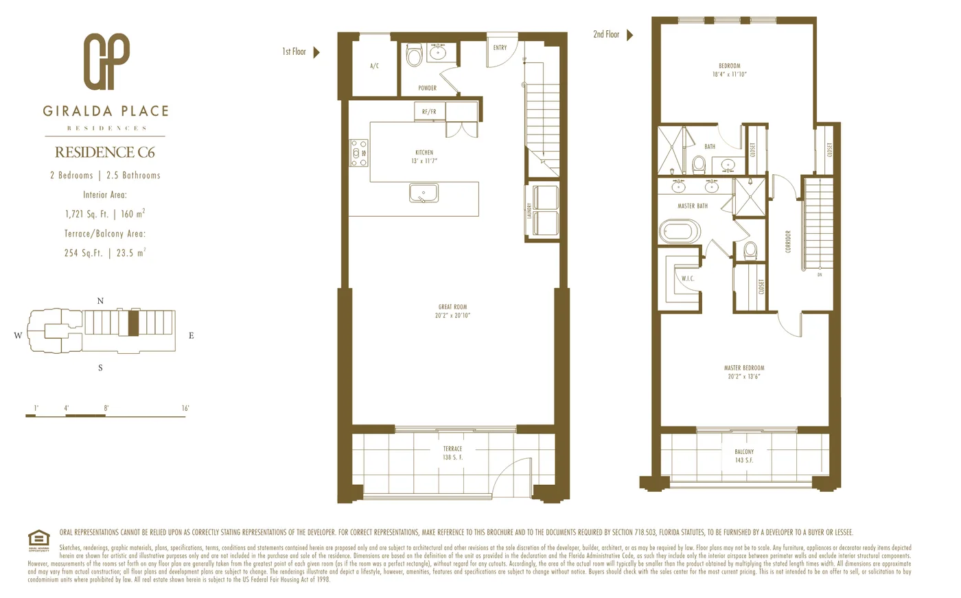 Giralda Place floor plan Plan 33