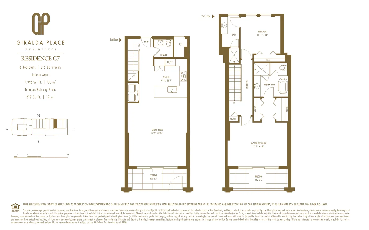 Giralda Place floor plan Plan 34