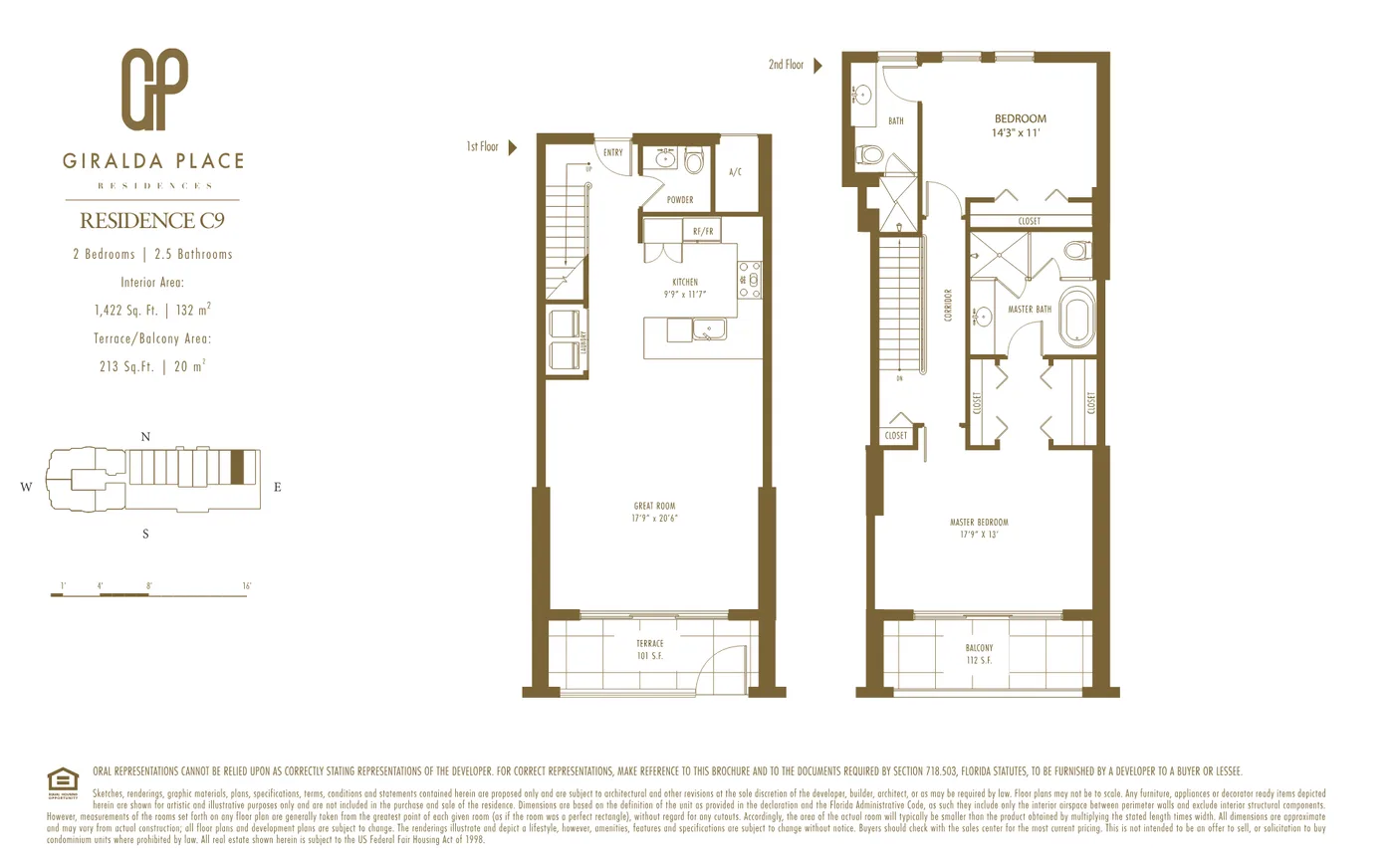 Giralda Place floor plan Plan 36