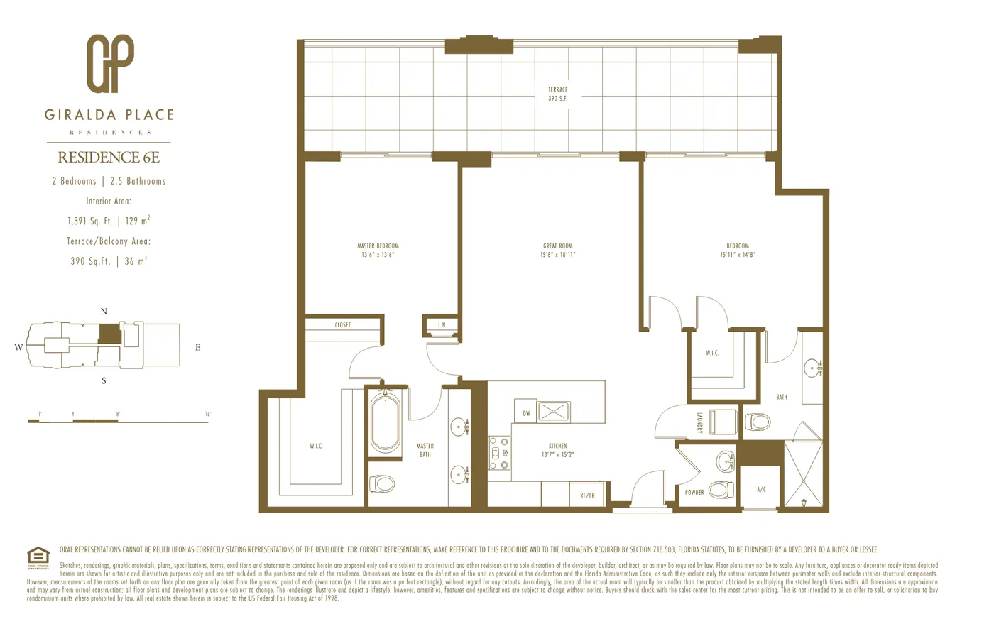 Giralda Place floor plan Plan 4