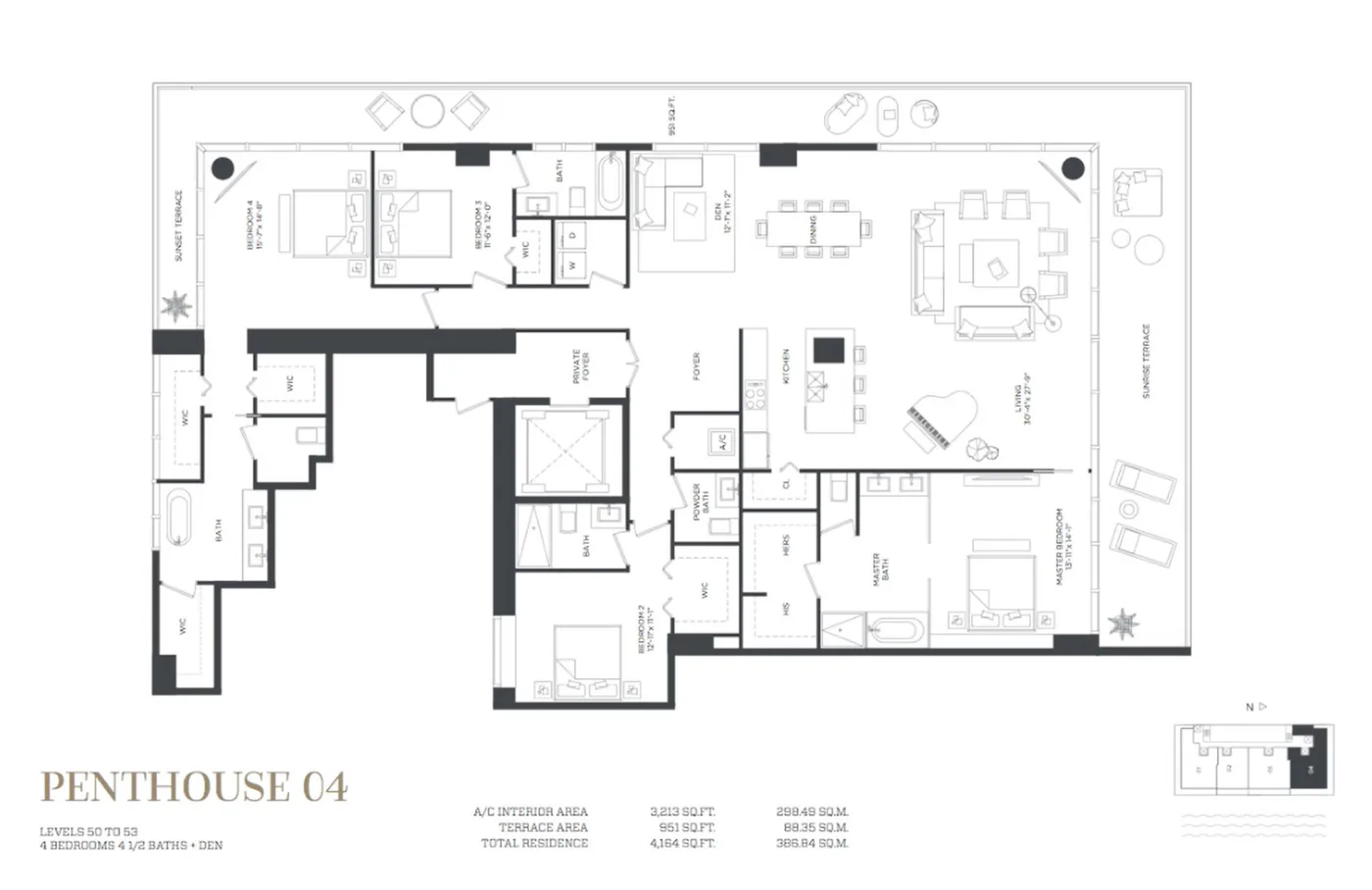 Gran Paraiso floor plan Plan 11