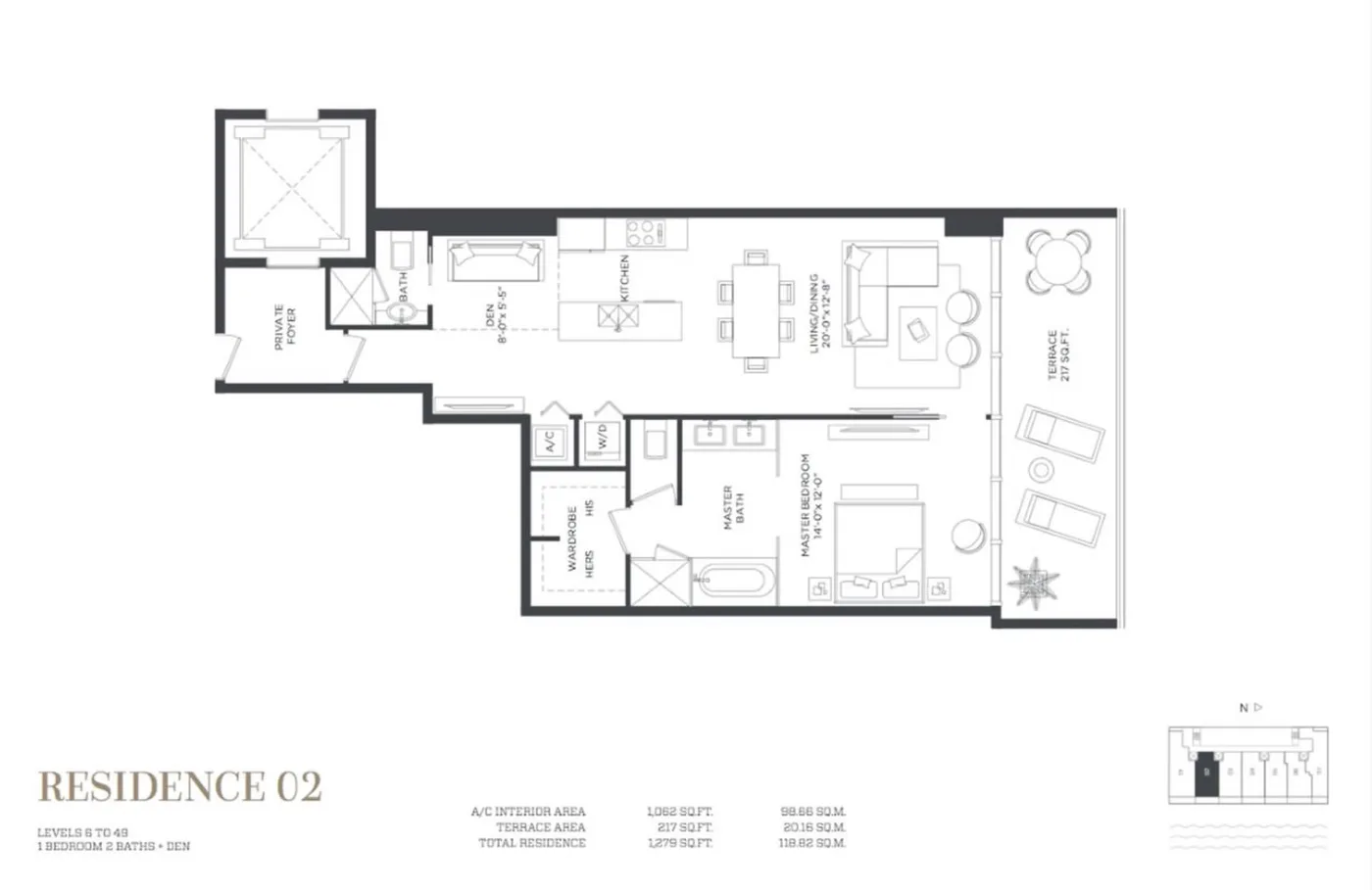 Gran Paraiso floor plan Plan 2
