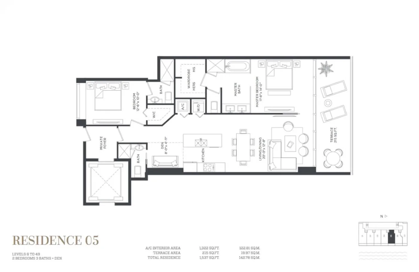 Gran Paraiso floor plan Plan 5
