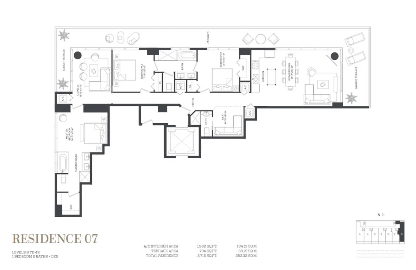 Gran Paraiso floor plan Plan 7