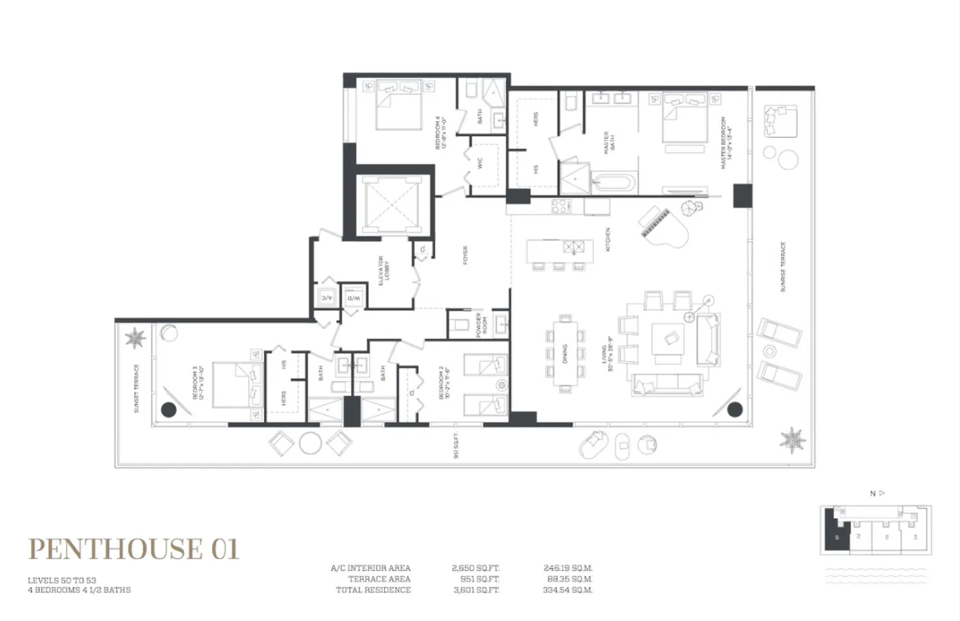 Gran Paraiso floor plan Plan 8