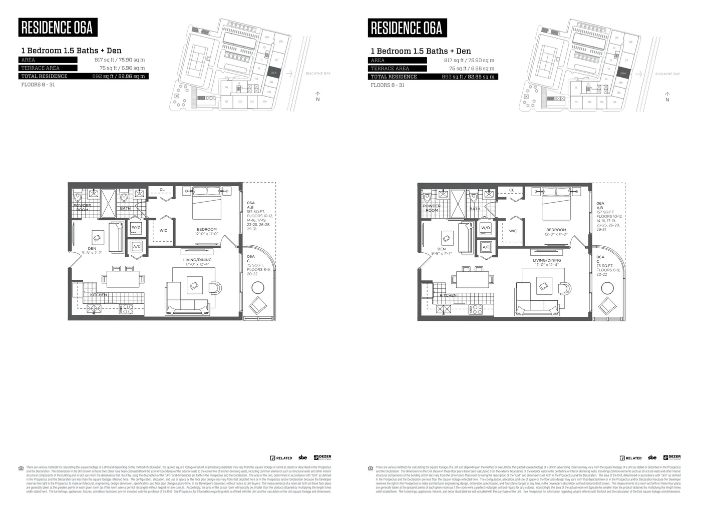 HYDE Midtown floor plan Plan 31