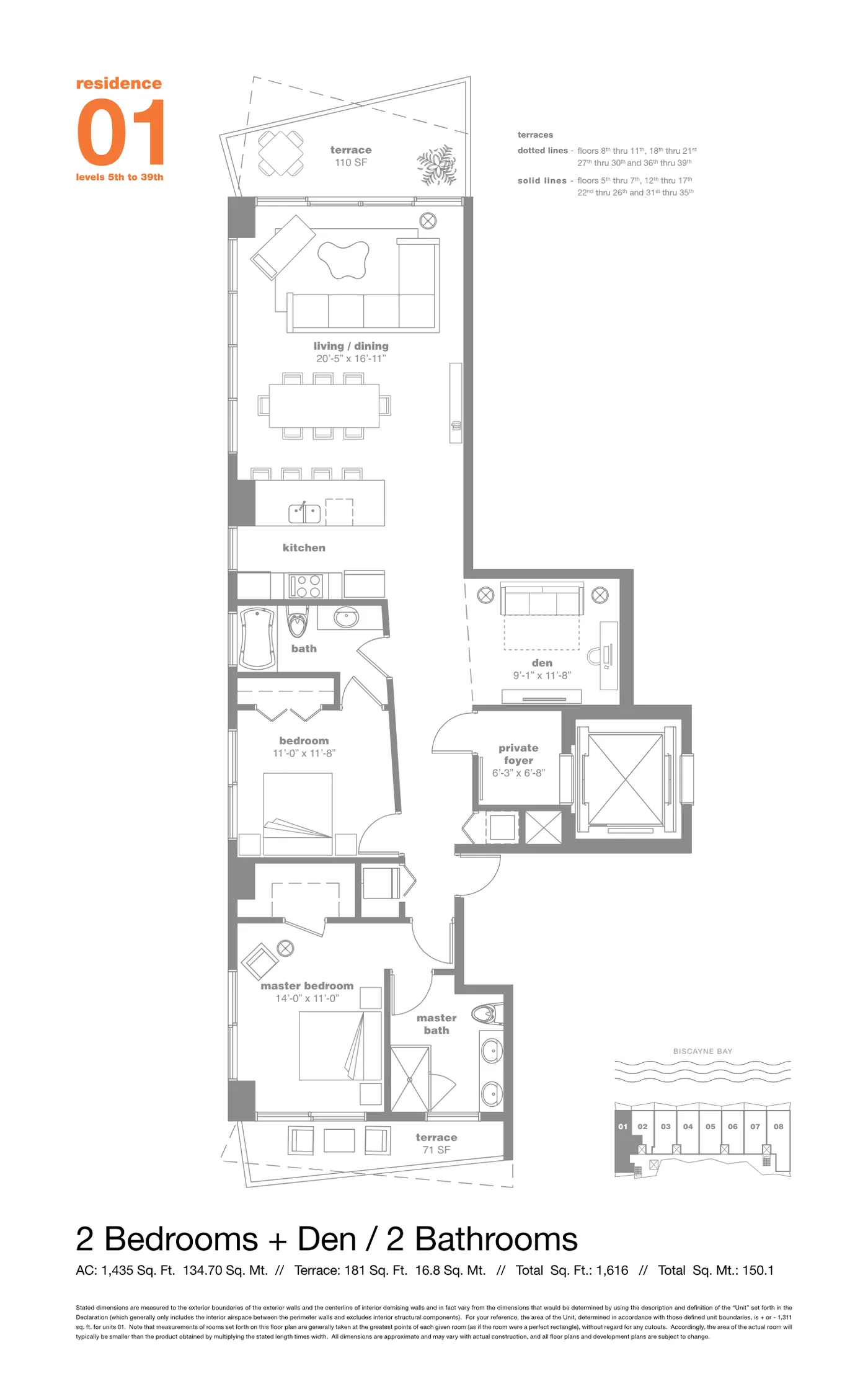 Icon Bay floor plan Plan 1