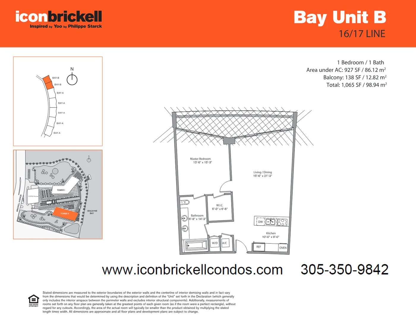 Icon Brickell II floor plan Plan 12