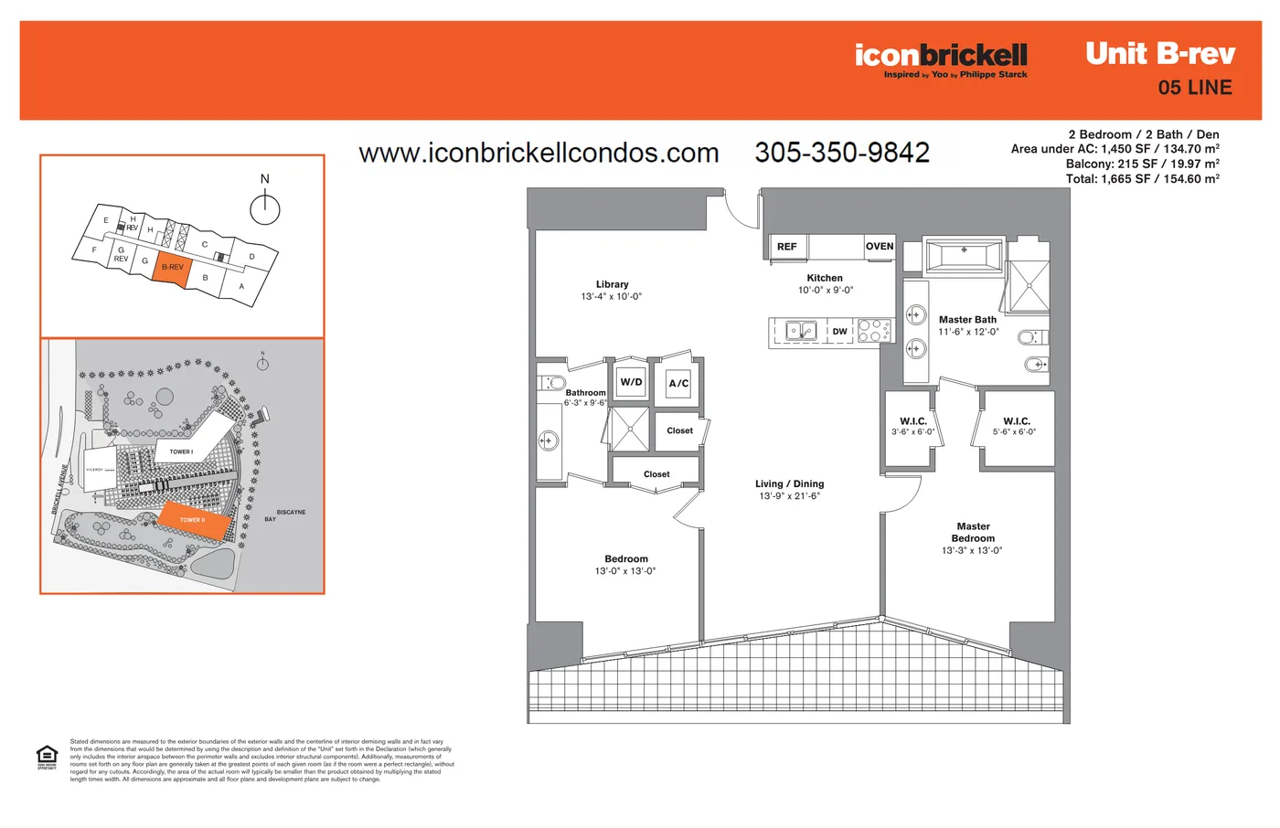 Icon Brickell II floor plan Plan 5