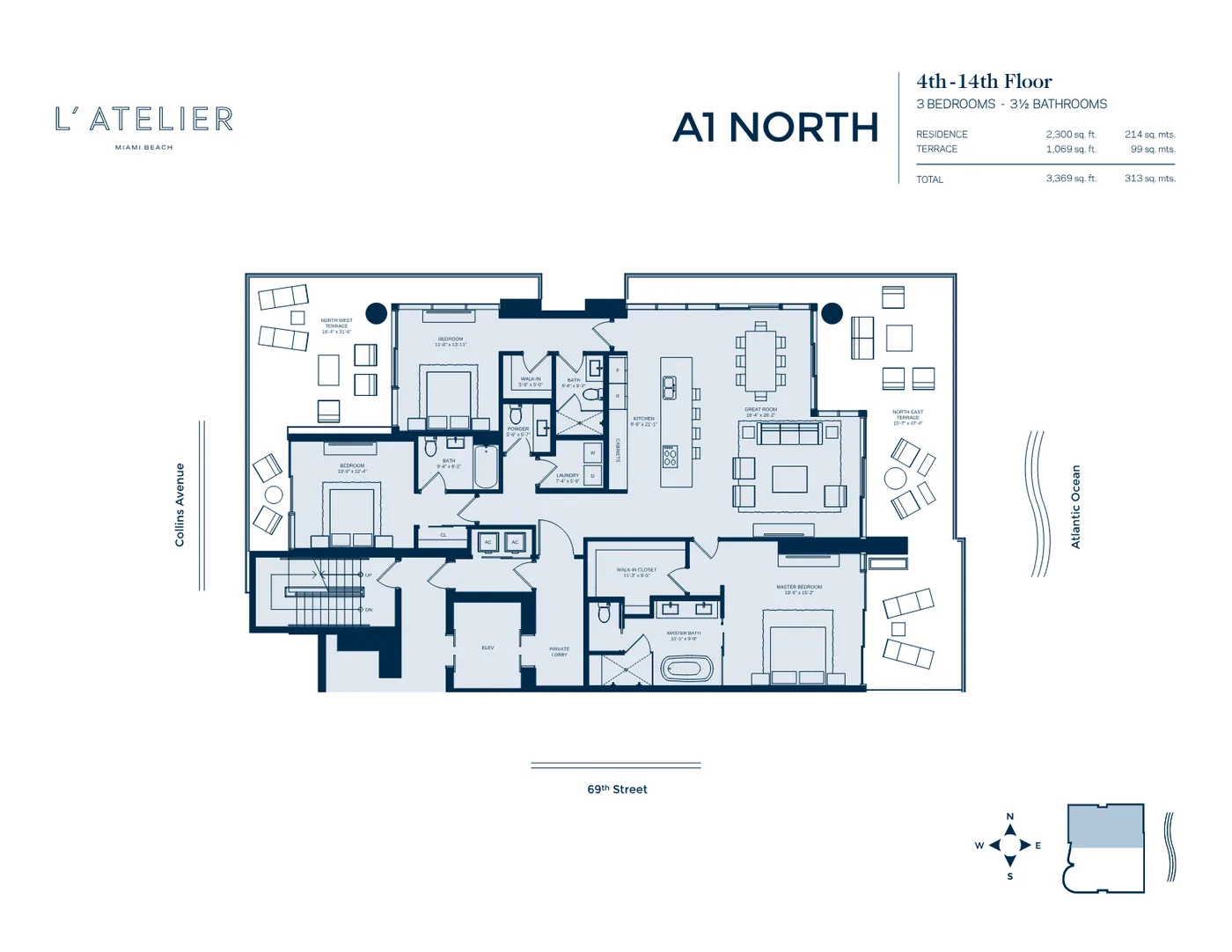 L'Atelier Condominium floor plan Plan 1