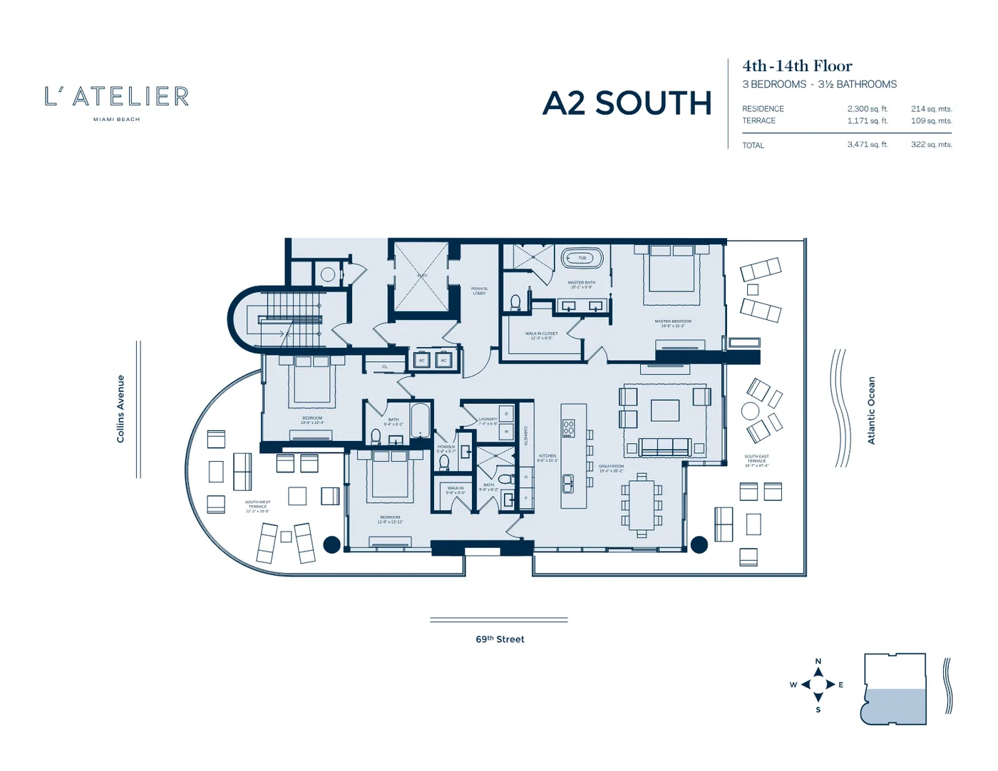L'Atelier Condominium floor plan Plan 2