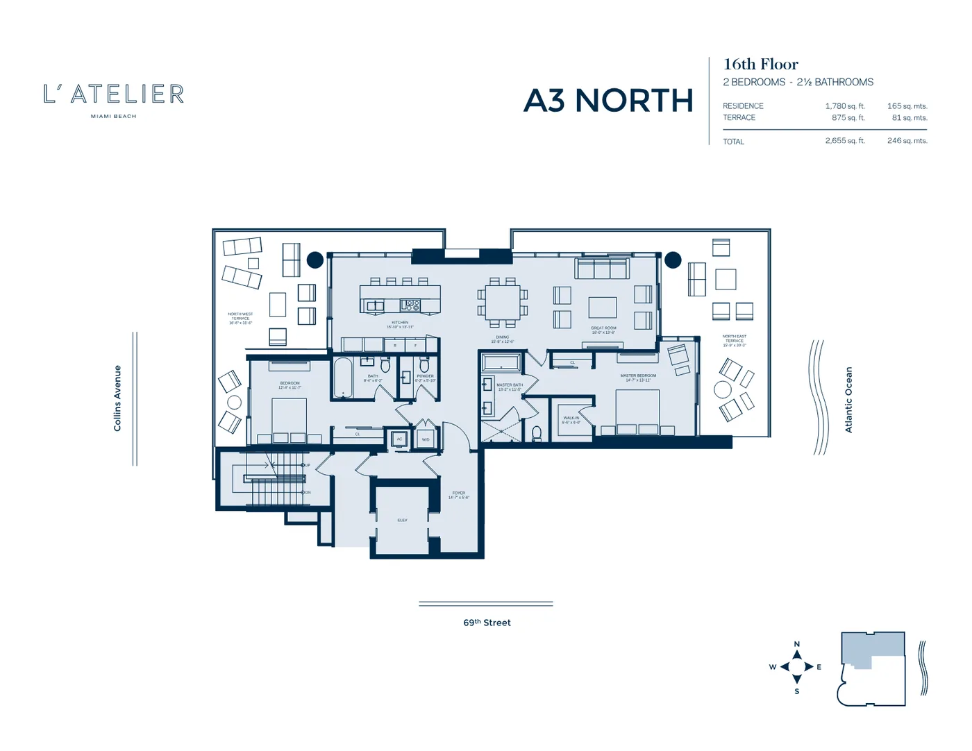 L'Atelier Condominium floor plan Plan 3