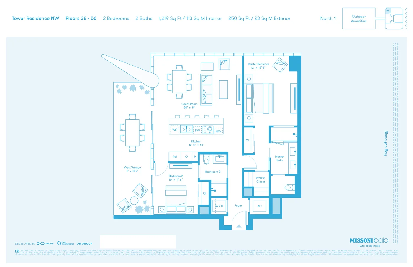 Missoni Baia floor plan Plan 10