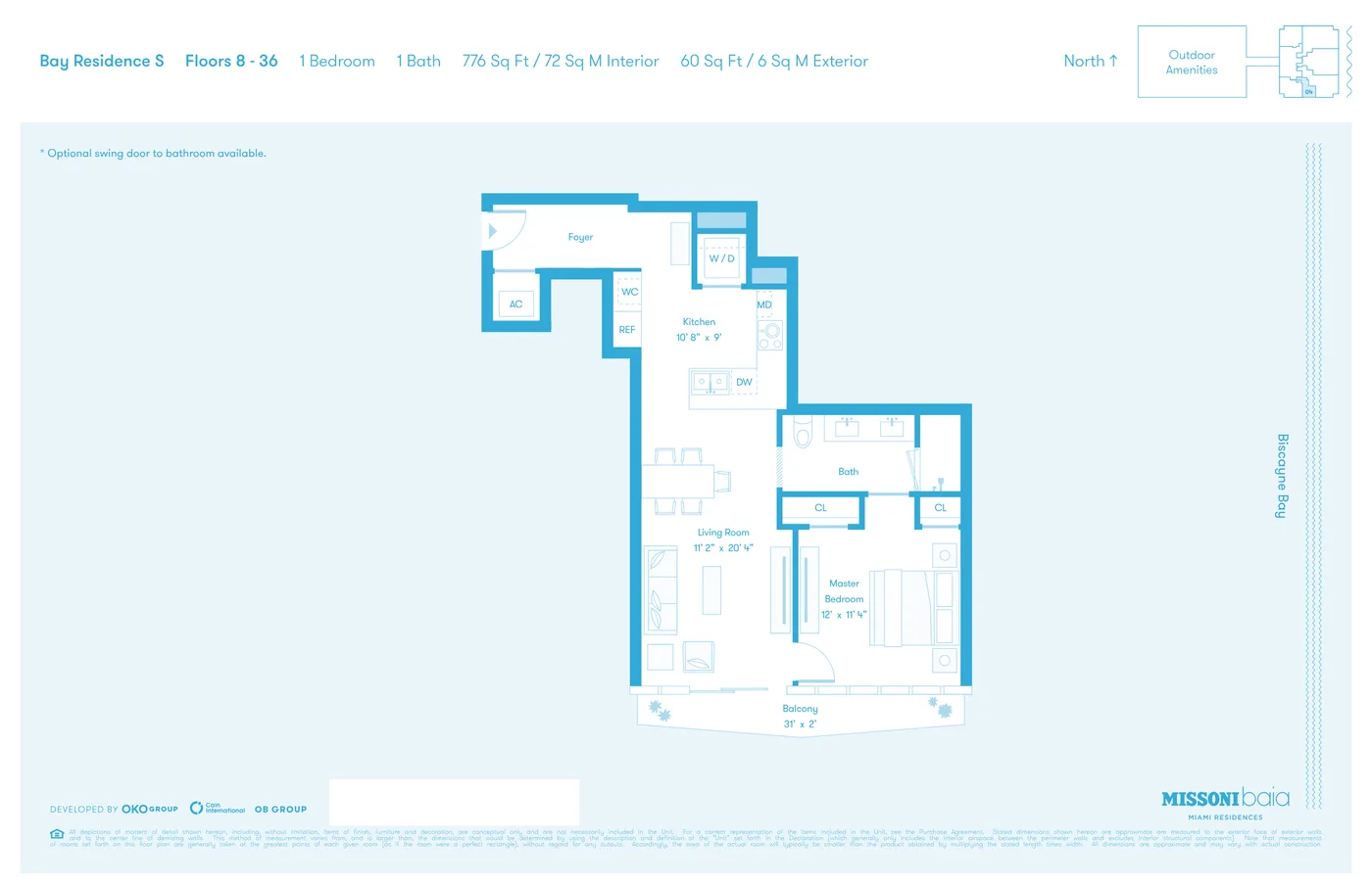 Missoni Baia floor plan Plan 5