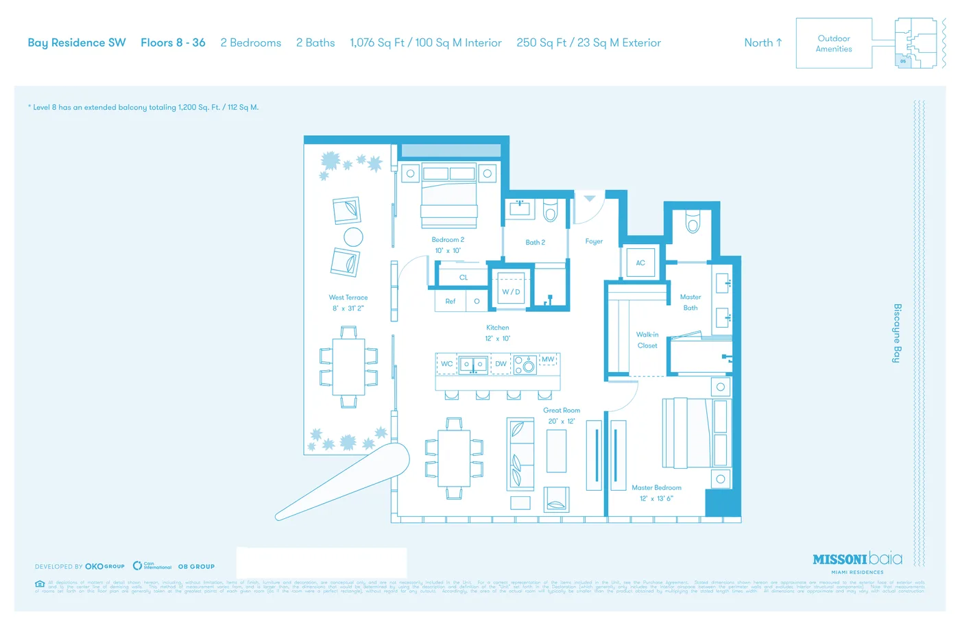 Missoni Baia floor plan Plan 7