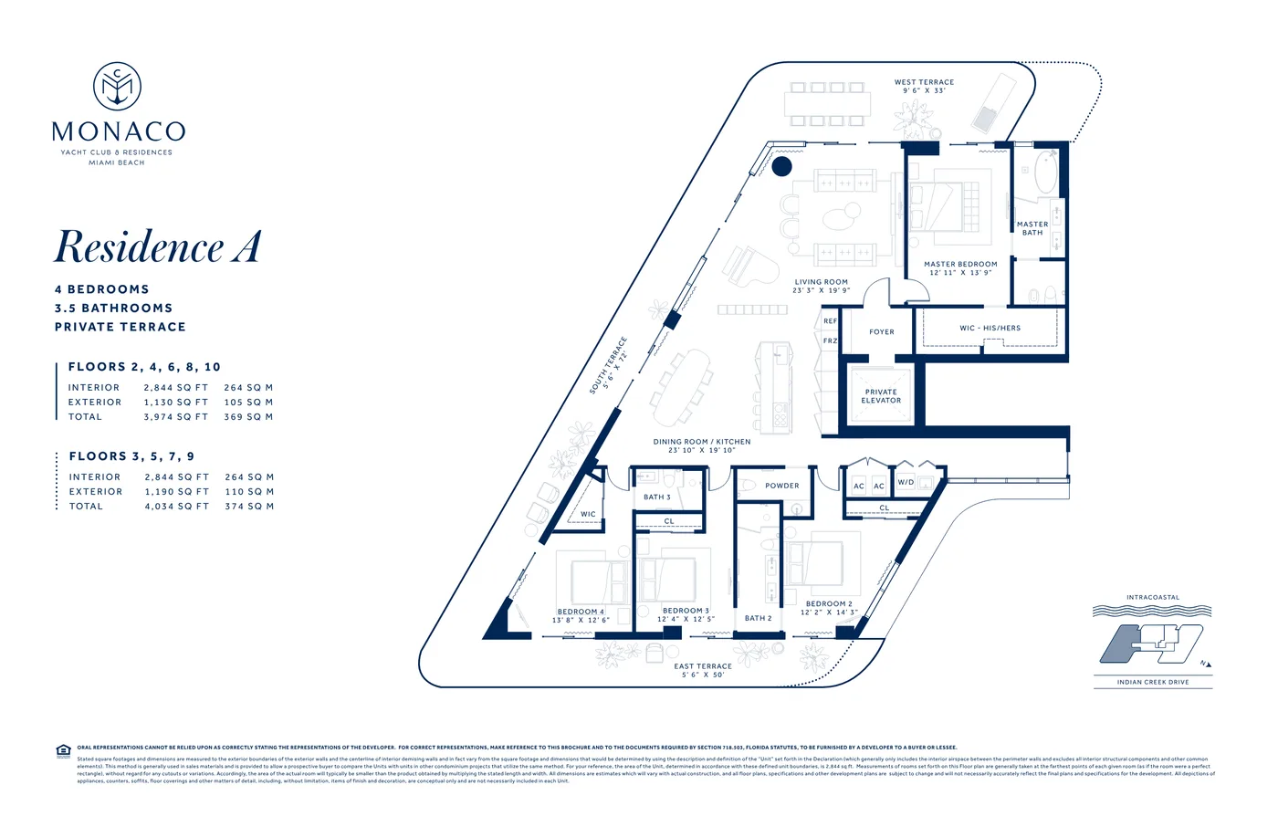 Monaco Yacht Club & Residences floor plan Plan 1