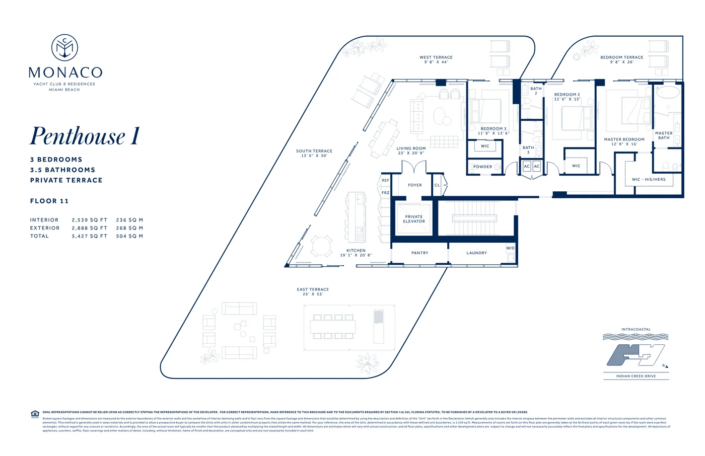 Monaco Yacht Club & Residences floor plan Plan 6