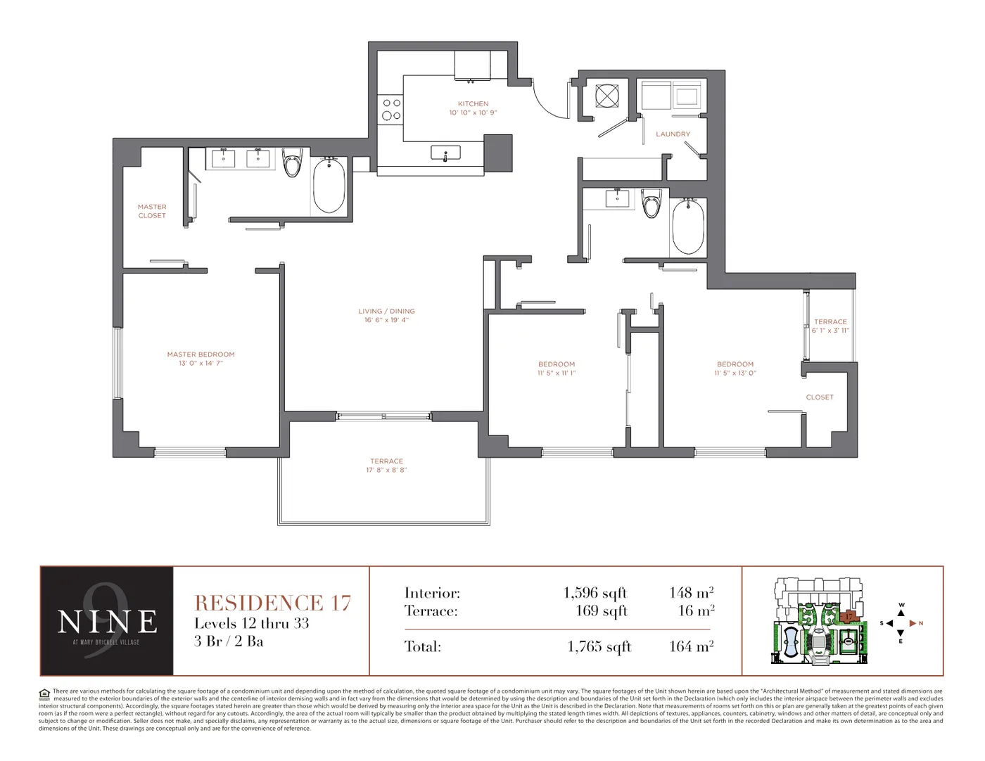 NINE at Mary Brickell Village floor plan Plan 26