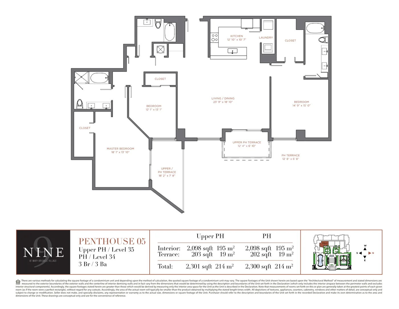 NINE at Mary Brickell Village floor plan Plan 31