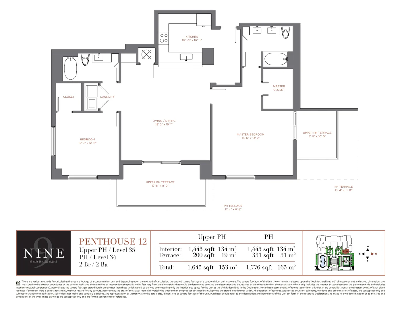 NINE at Mary Brickell Village floor plan Plan 38