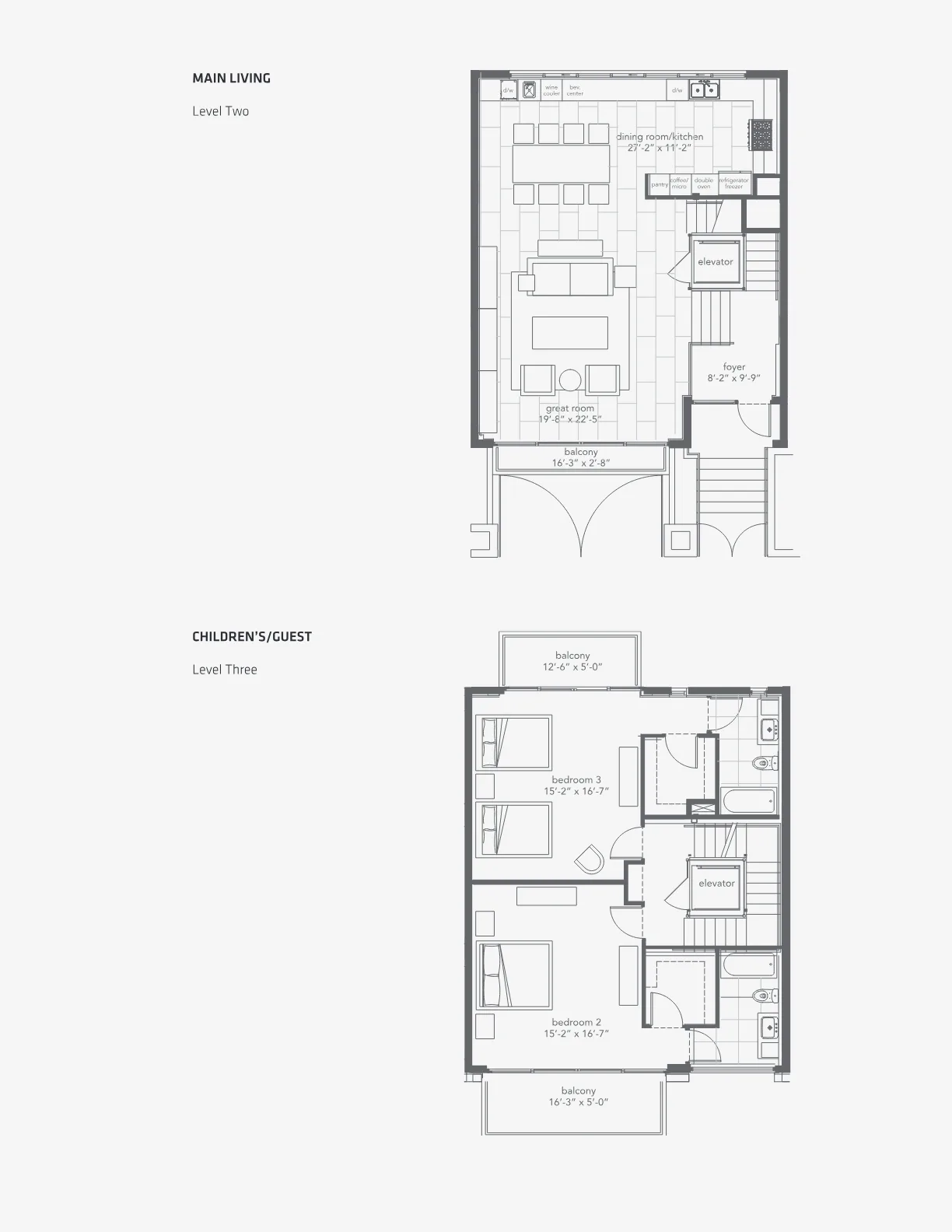 Ocean Seven floor plan Plan 14