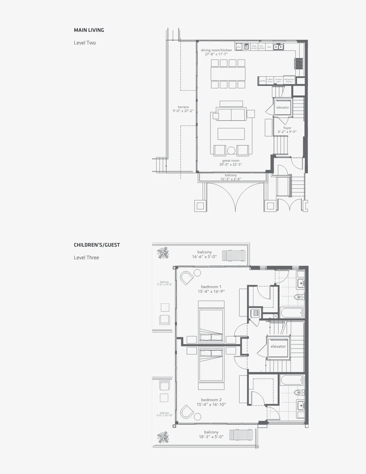 Ocean Seven floor plan Plan 2