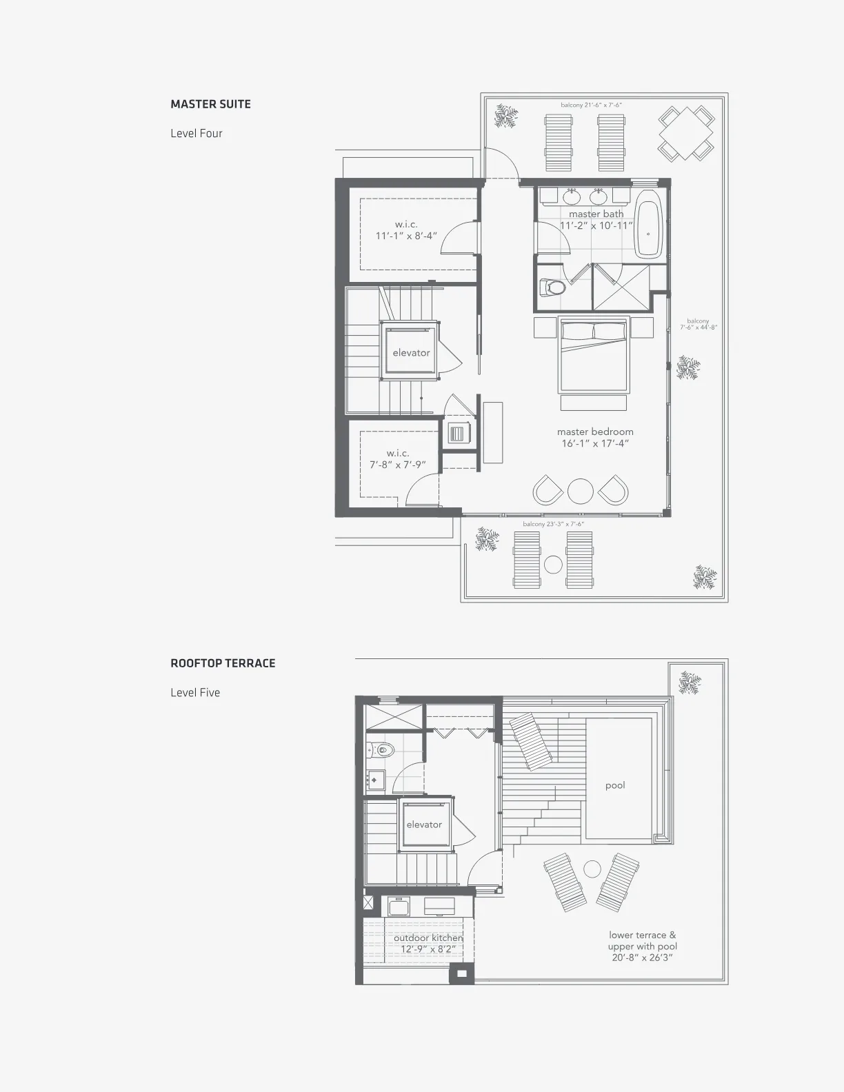 Ocean Seven floor plan Plan 21
