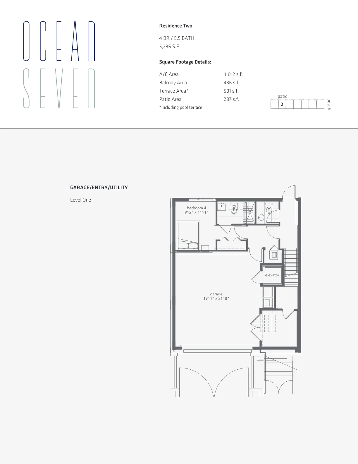Ocean Seven floor plan Plan 4