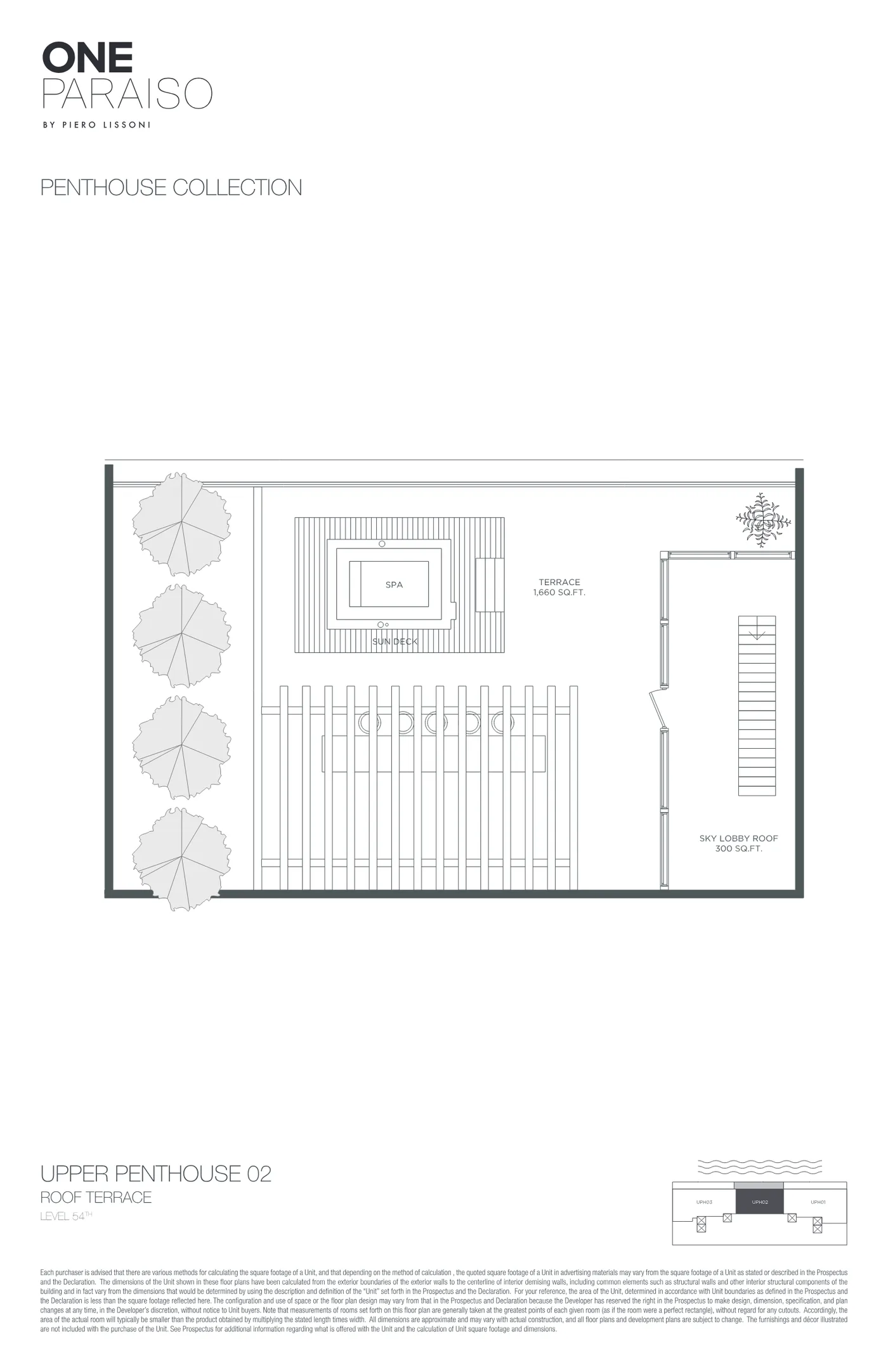 One Paraiso floor plan Plan 14