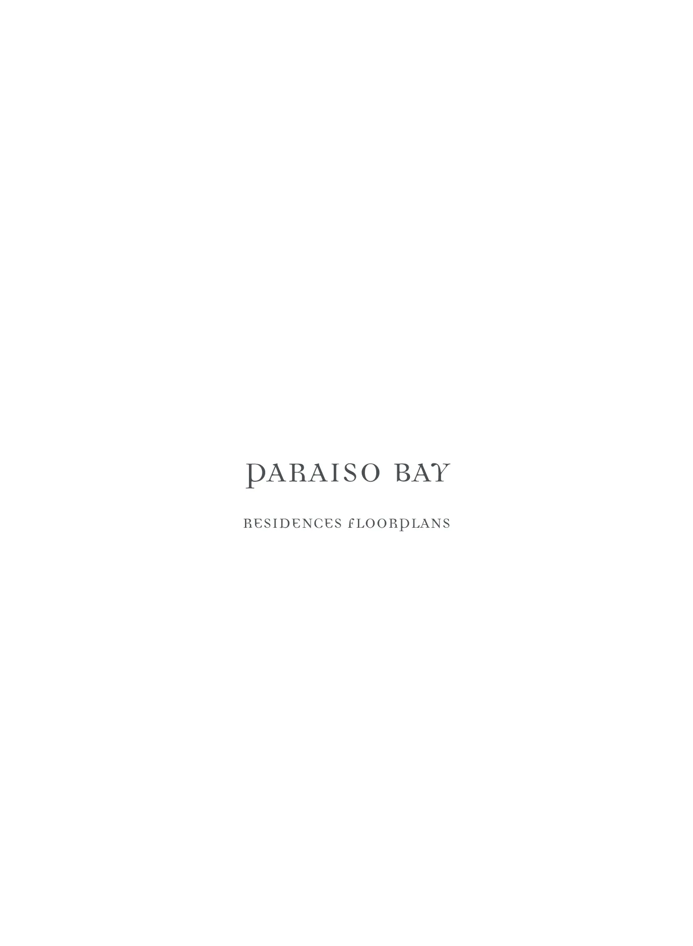 Paraiso Bay floor plan Plan 1