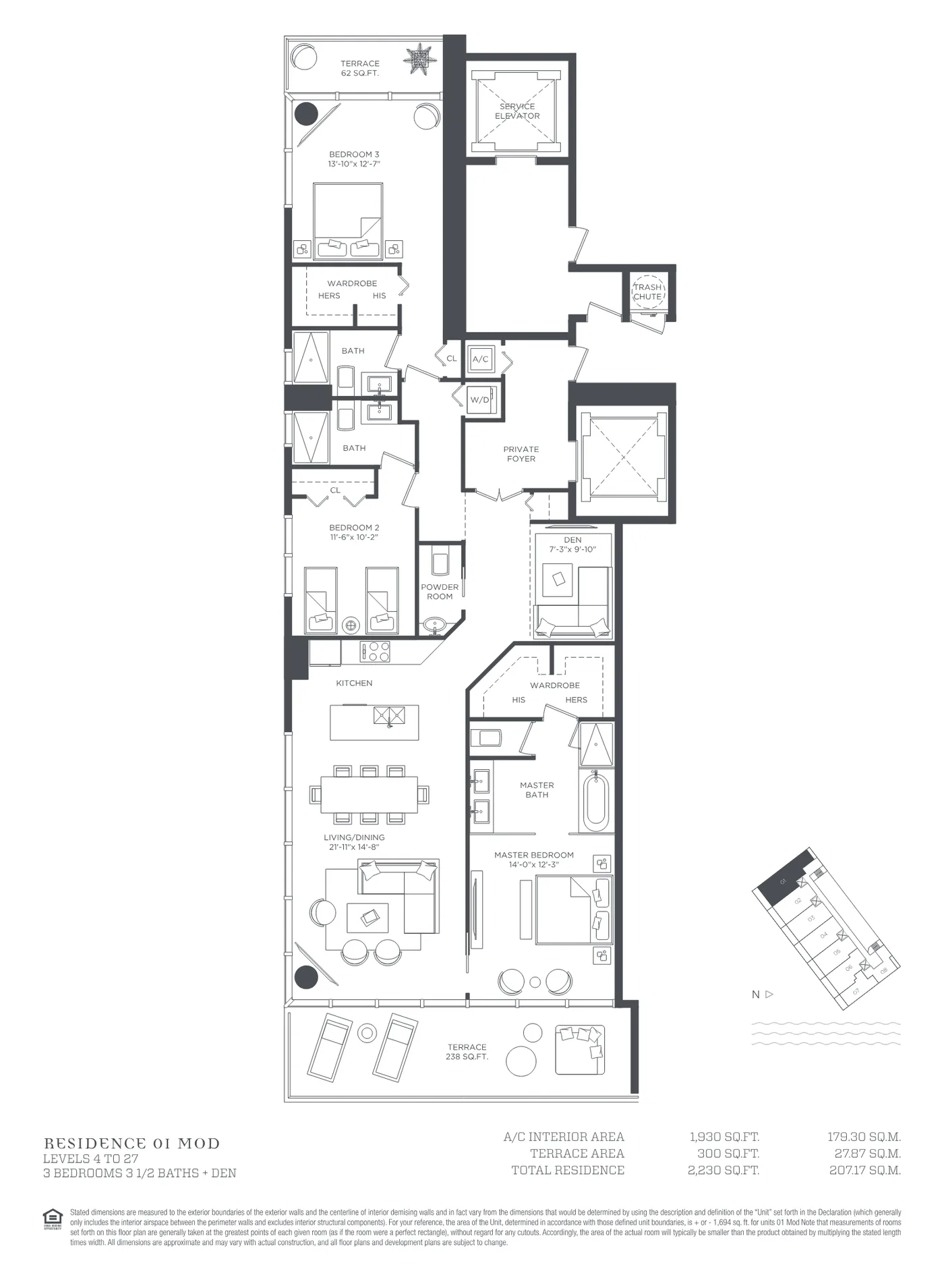 Paraiso Bay floor plan Plan 4