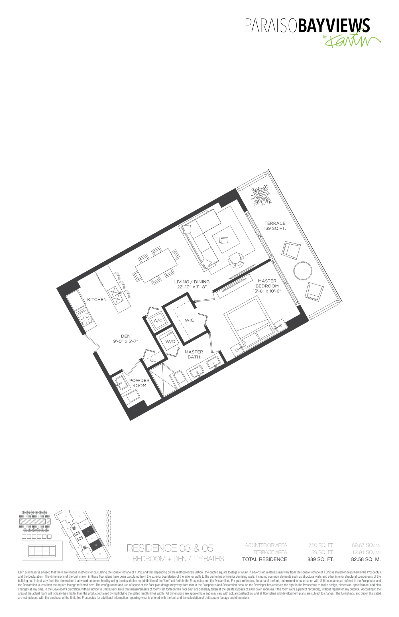 Paraiso Bayviews floor plan Plan 4
