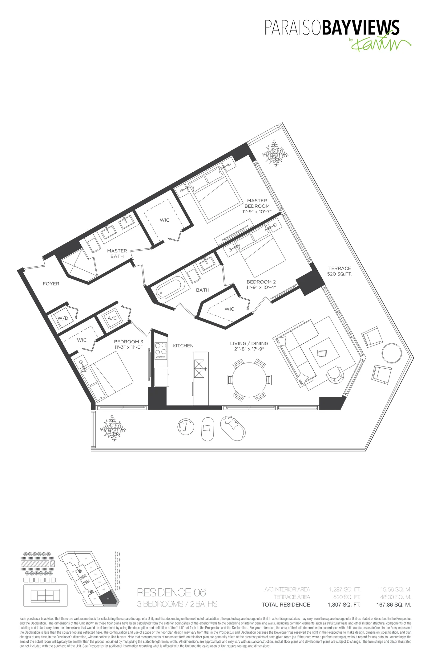 Paraiso Bayviews floor plan Plan 5