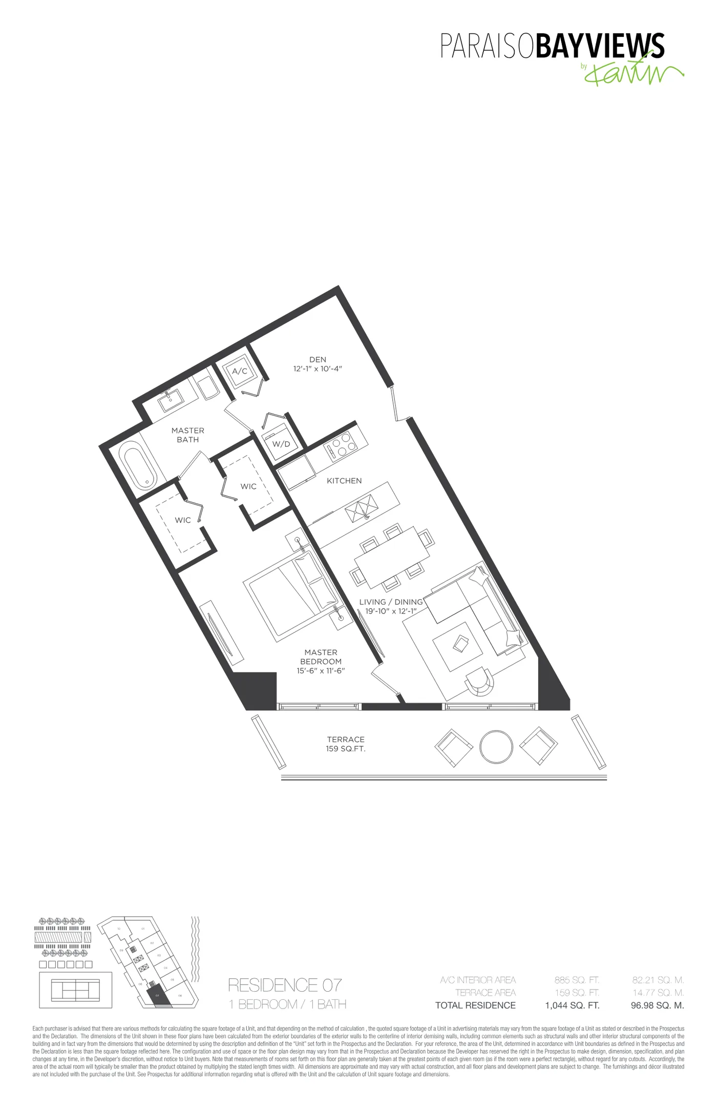 Paraiso Bayviews floor plan Plan 6