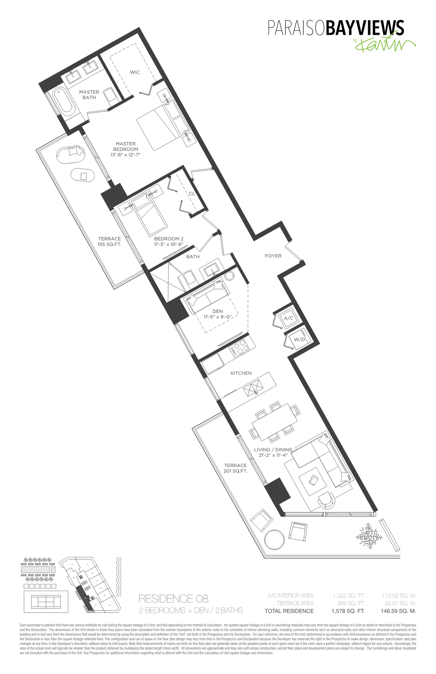 Paraiso Bayviews floor plan Plan 7