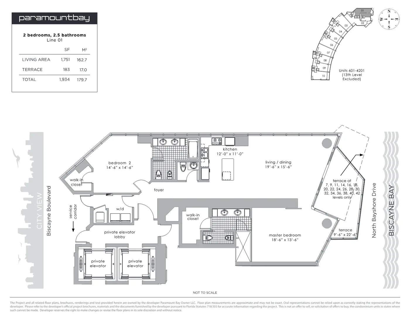 Paramount Bay floor plan Plan 1