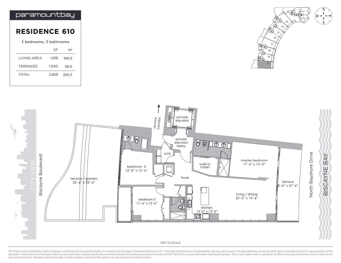 Paramount Bay floor plan Plan 16