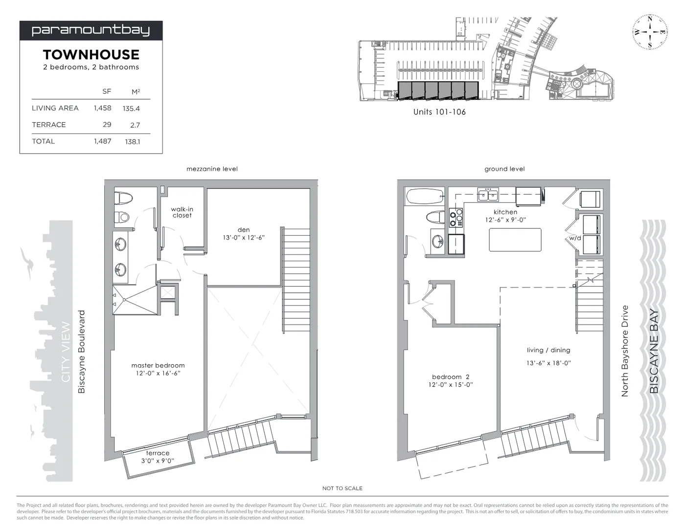 Paramount Bay floor plan Plan 17