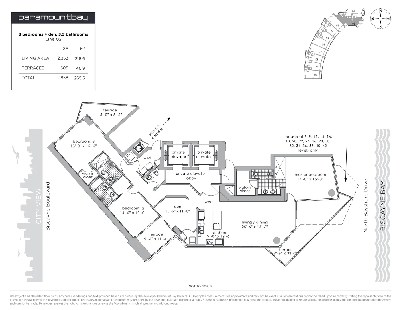 Paramount Bay floor plan Plan 2