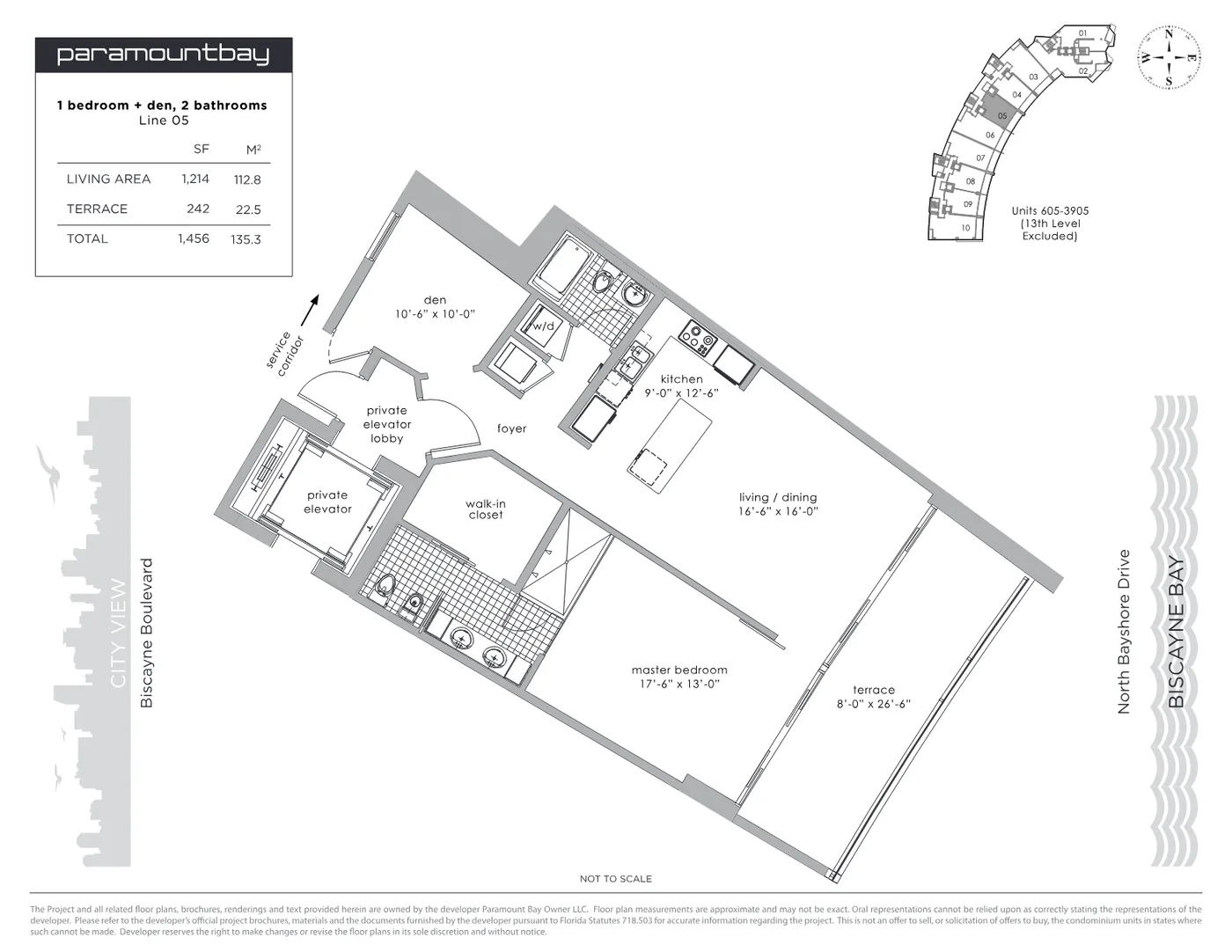 Paramount Bay floor plan Plan 5