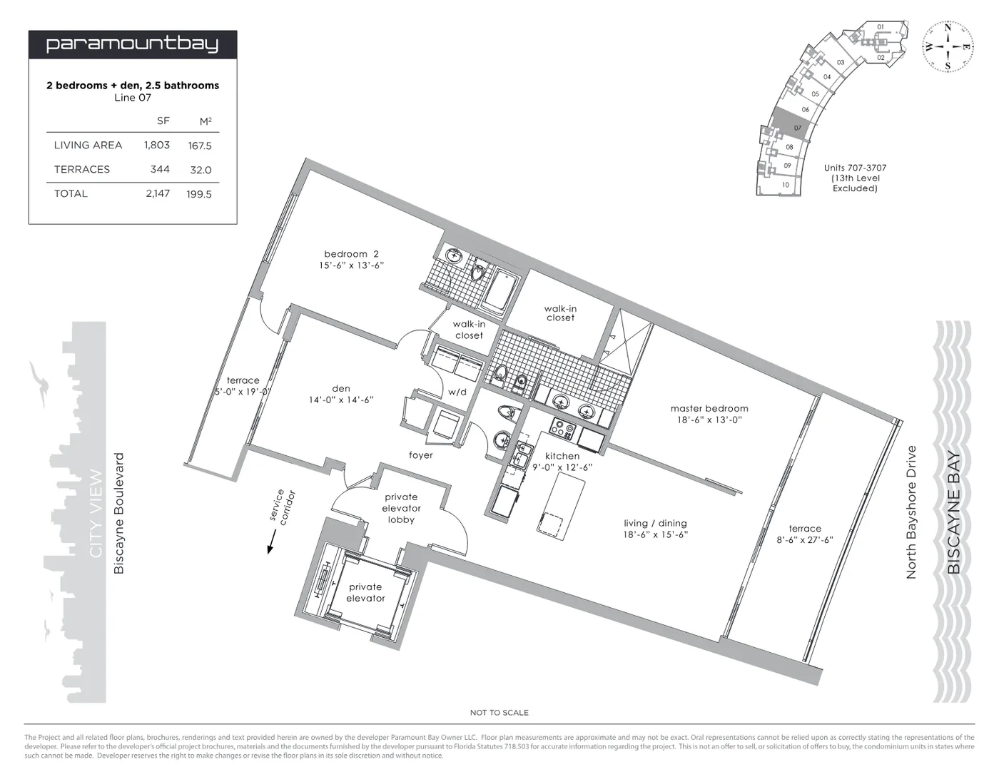 Paramount Bay floor plan Plan 7