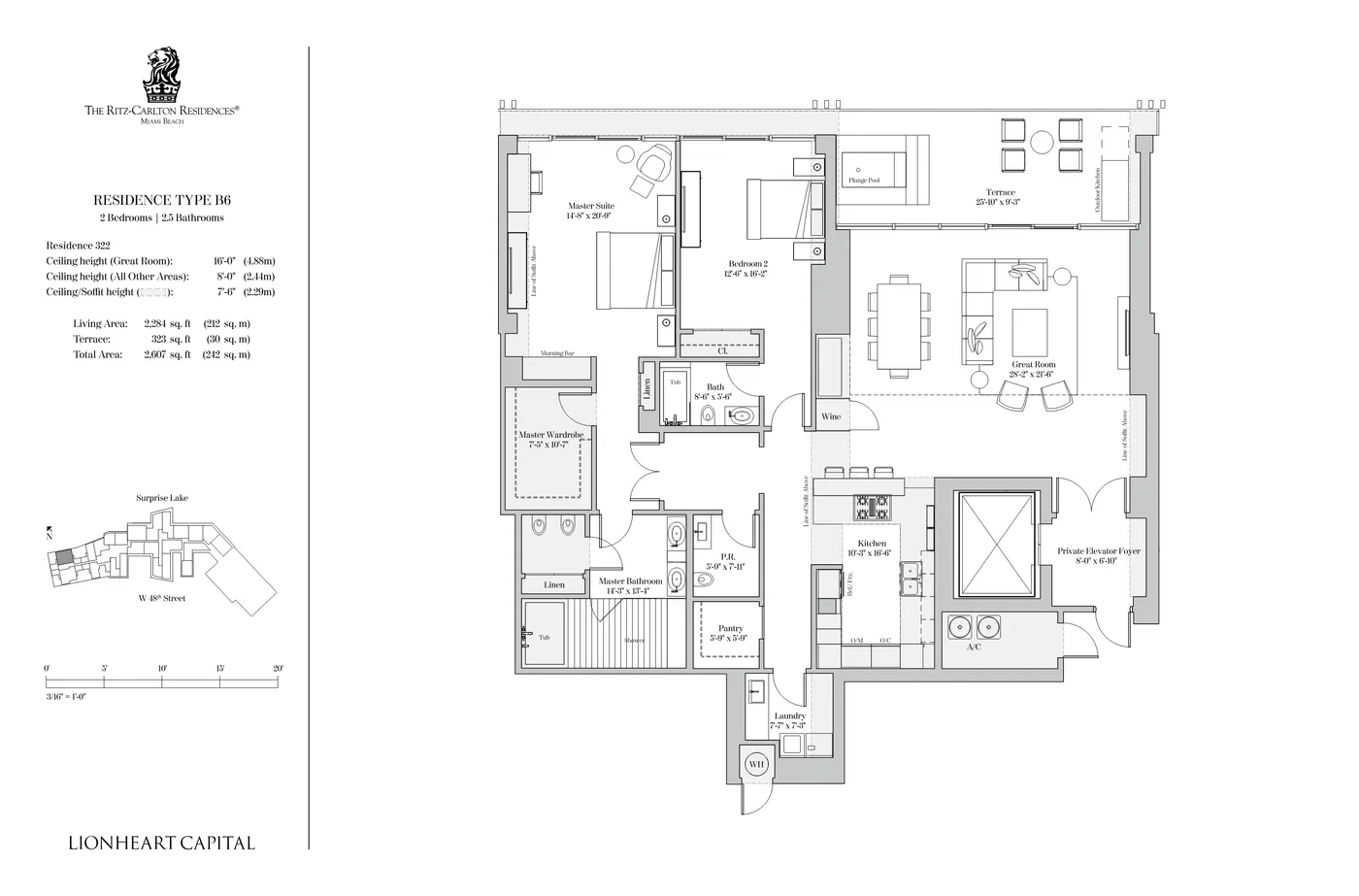 The Ritz-Carlton Residences, Miami Beach floor plan Plan 18